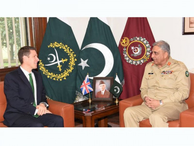 newly appointed british high commissioner calls on gen qamar at ghq newly appointed british high commissioner calls on gen qamar at ghq