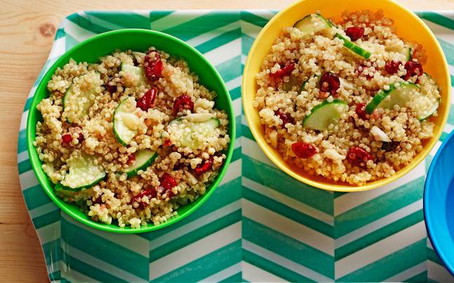 a reuters file photo of quinoa salad