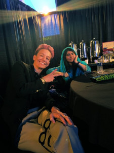 rapinoe malala meet at women s conference targeting common goal rapinoe malala meet at women s conference targeting common goal