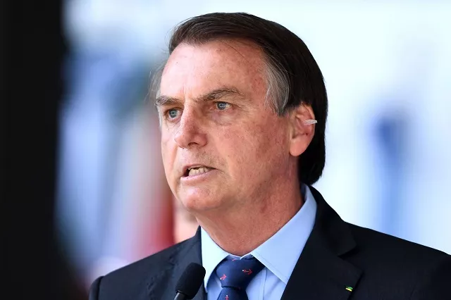brazilian president jair bolsonaro attends the navy day celebrations at the marines corp headquarters in brasilia photo afp brazilian president jair bolsonaro attends the navy day celebrations at the marines corp headquarters in brasilia photo afp