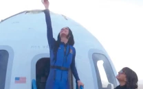 katy perry roars into space on all woman flight