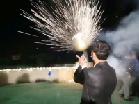 aerial firing ruckus mar i day celebrations