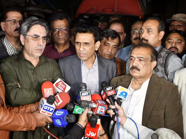 khalid maqbool siddiqui terms the incident an attempt to widen rifts among sindh s political parties photo mqm social media khalid maqbool siddiqui terms the incident an attempt to widen rifts among sindh s political parties photo mqm social media