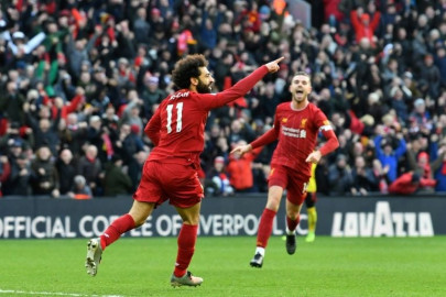 salah stretches liverpool lead to 10 as leicester stumble salah stretches liverpool lead to 10 as leicester stumble