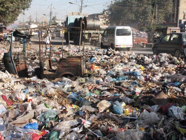 disposal of solid waste in karachi is one of the city 039 s major issues that continues unresolved photo online file