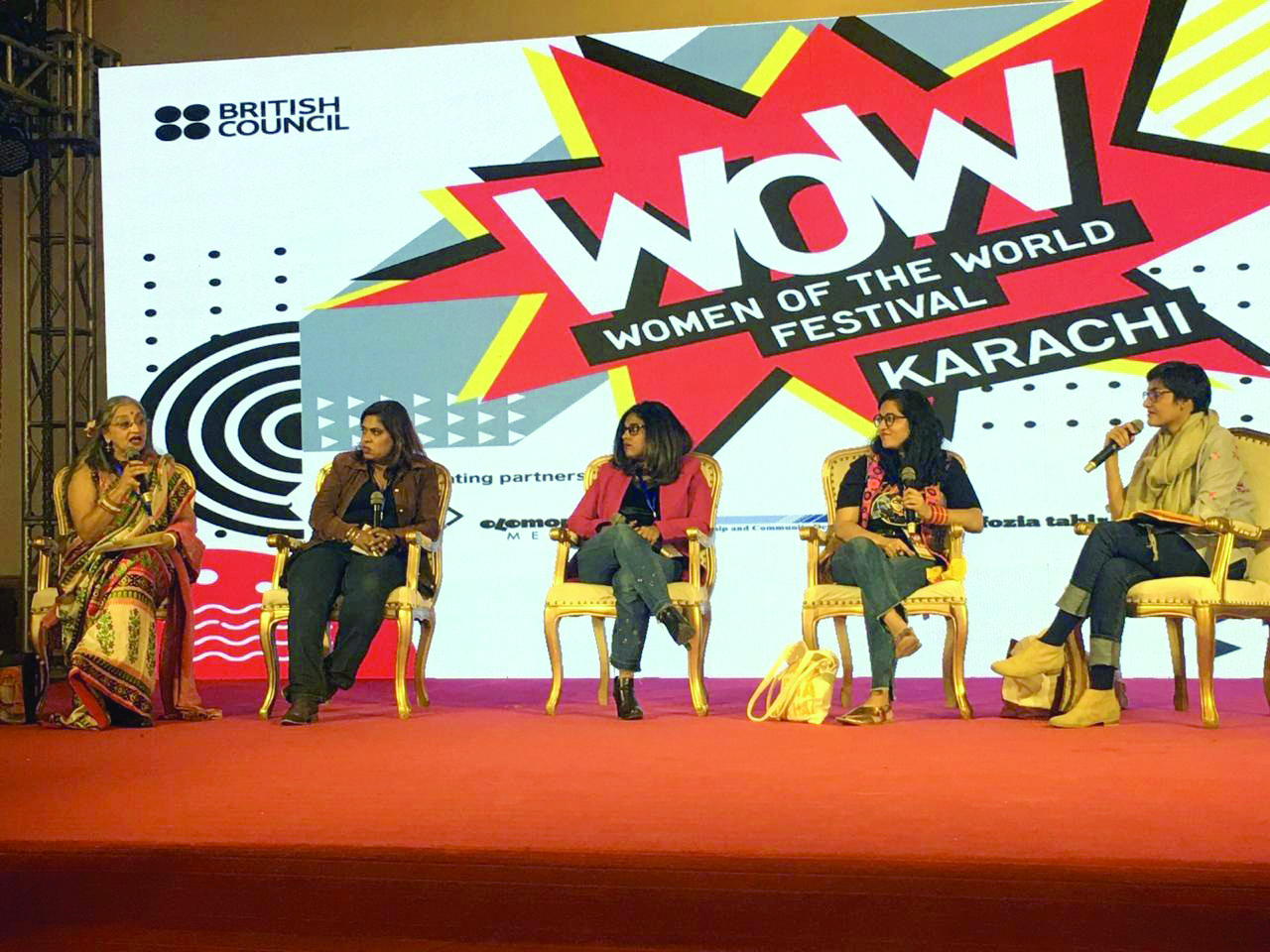 panellists at the women of the world festival highlight the obstacles women face in public spaces and suggest ways to enable the broader representation of women in society photo express