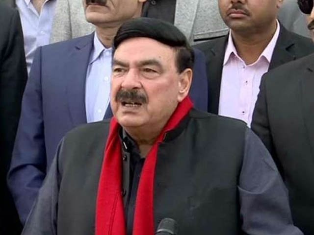 interior minister sheikh rashid ahmed photo express file