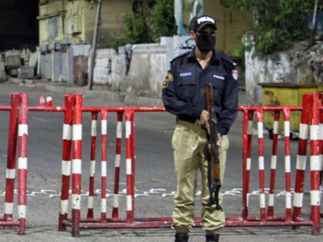 religious idol damaged in accident not attack sanghar police