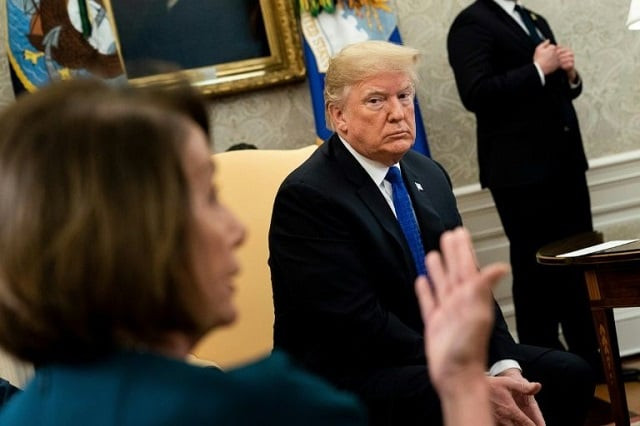 us house speaker nancy pelosi launches debate in the house of representatives on impeaching the us leader photo afp file us house speaker nancy pelosi launches debate in the house of representatives on impeaching the us leader photo afp file