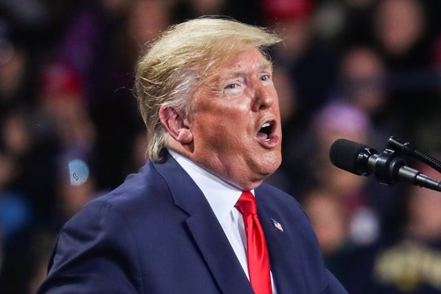 us president donald trump speaks to supporters during a campaign rally in battle creek michigan us photo reuters us president donald trump speaks to supporters during a campaign rally in battle creek michigan us photo reuters