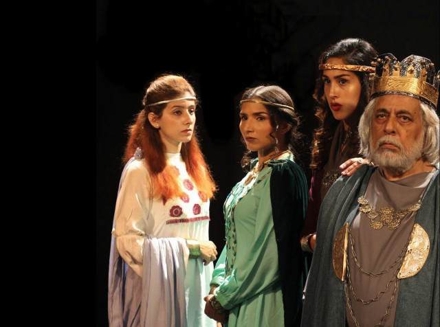 review khalid ahmad sets the stage on fire as king lear review khalid ahmad sets the stage on fire as king lear