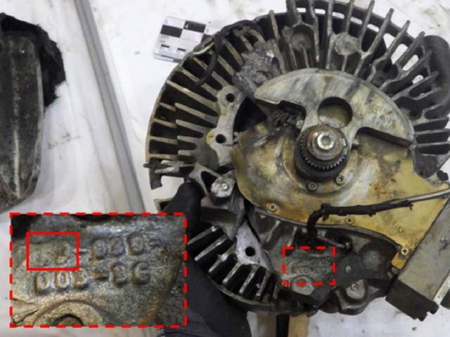 an engine recovered from an unmanned aerial vehicle involved in the september 14 2019 attack on an aramco oil facility in saudi arabia is shown in this handout image photo reuters