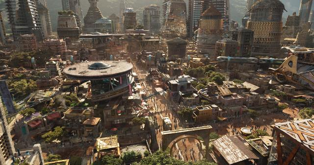 this photo shows the fictional capital city of wakanda photo reuters this photo shows the fictional capital city of wakanda photo reuters