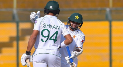 abid shan help pakistan take control of karachi test