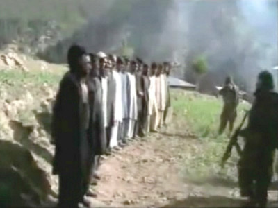 extrajudicial killings graphic video shows taliban execution of security forces