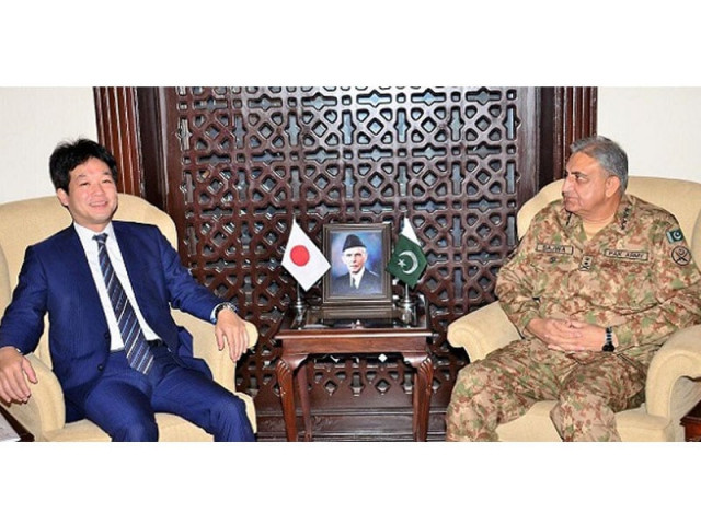 coas general qamar javed bajwa met sonoura kentaro special adviser for foreign affairs to japan 039 s president shinzo abe on monday photo ispr coas general qamar javed bajwa met sonoura kentaro special adviser for foreign affairs to japan 039 s president shinzo abe on monday photo ispr