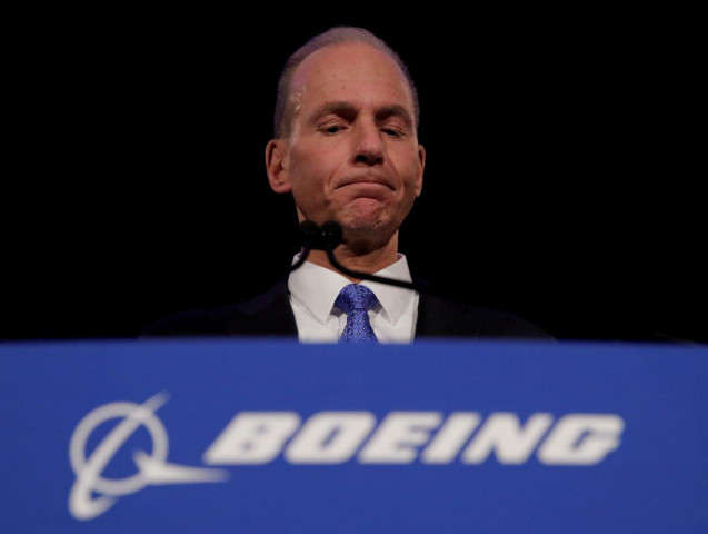 departure comes as the planemaker struggles to win regulatory approvals for grounded jetliner photo reuters departure comes as the planemaker struggles to win regulatory approvals for grounded jetliner photo reuters