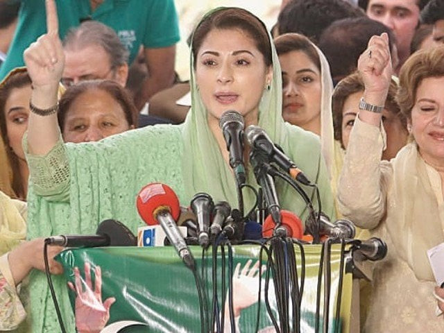 pakistan muslim league nawaz pml n vice president maryam nawaz photo express pakistan muslim league nawaz pml n vice president maryam nawaz photo express