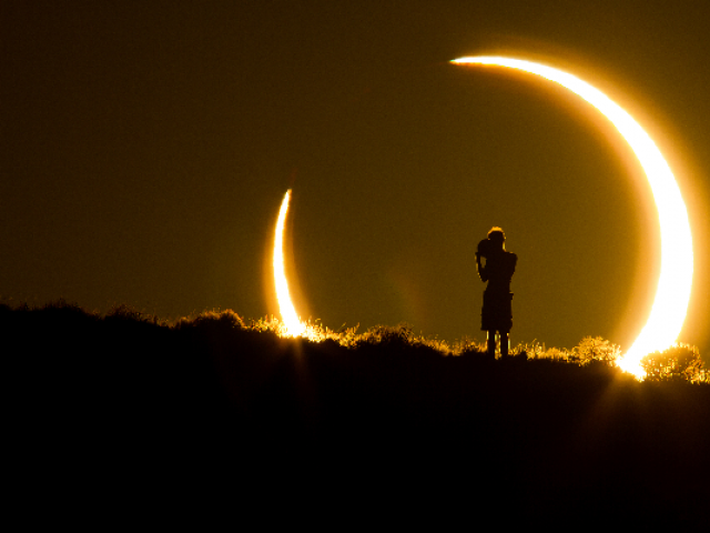 annular solar eclipse will turn day into night at mid morning representational image photo file