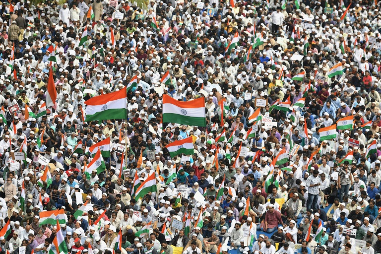 it is not just muslims who are protesting against india 039 s new citizenship law    majority hindus low caste dalits and parsis are joining in photo afp