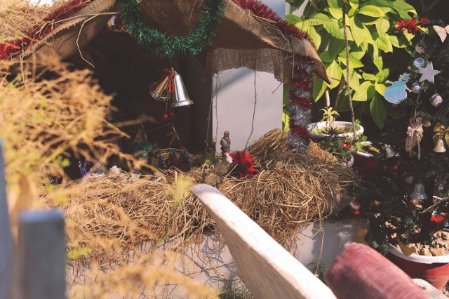 a depiction of the nativity scene put together by patients at a drug rehabilitation facility in karachi all photos author a depiction of the nativity scene put together by patients at a drug rehabilitation facility in karachi all photos author