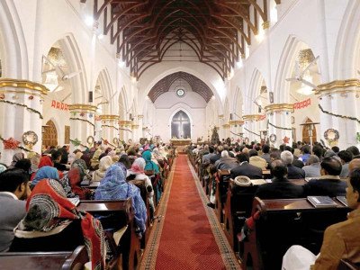 christmas celebrated peacefully in k p