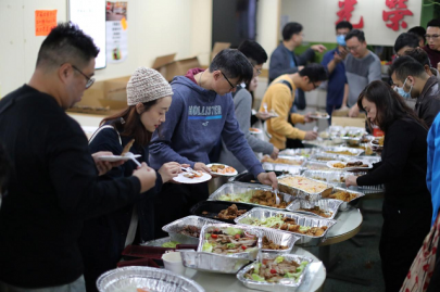 we re all family now protesters gather for free christmas dinner in hong kong we re all family now protesters gather for free christmas dinner in hong kong
