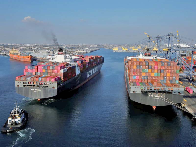 pakistan still lags behind other countries in terms of swift handling of transit containers and excessive physical inspection of containers causes delay and forces importers and exporters to use alternative trade routes photo file