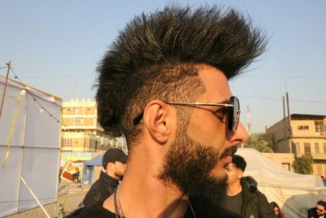 iraqi anti government protesters are expressing their rebellion against the existing social order via wild hairstyles photo afp iraqi anti government protesters are expressing their rebellion against the existing social order via wild hairstyles photo afp