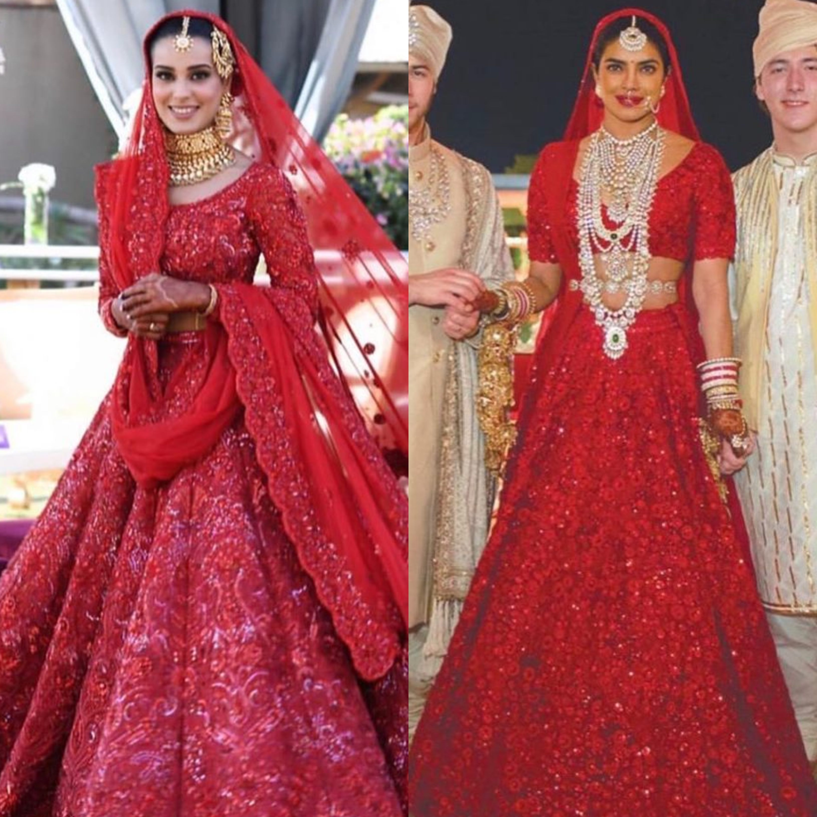 priyanka chopra wedding dresses