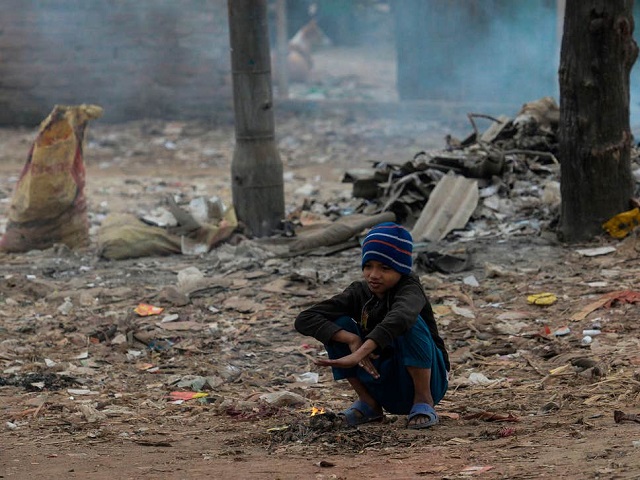 those on low incomes are the worst affected by the cold weather because they lack appropriate clothing photo afp