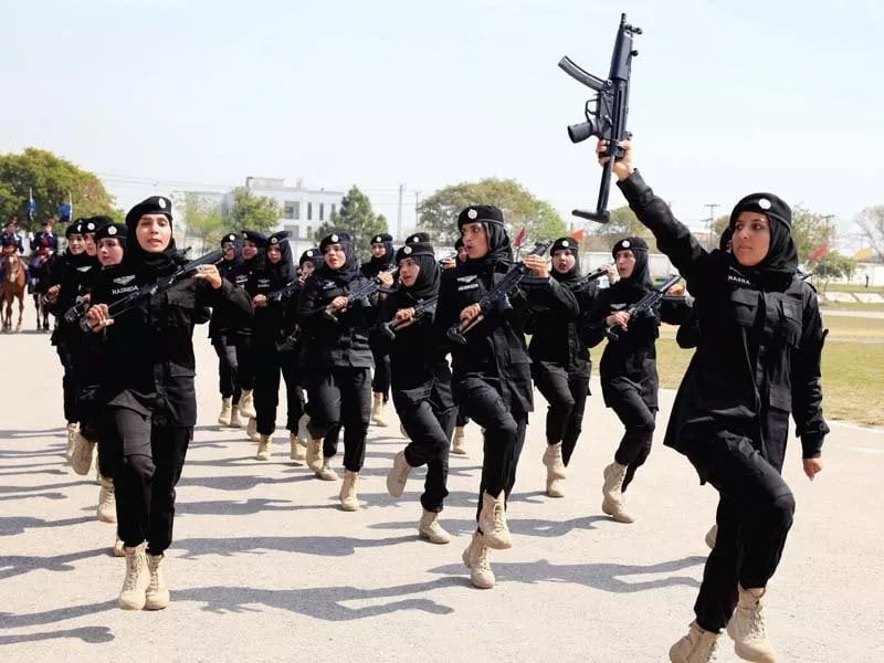 female commandos march at the police headquarters photo reuters file female commandos march at the police headquarters photo reuters file