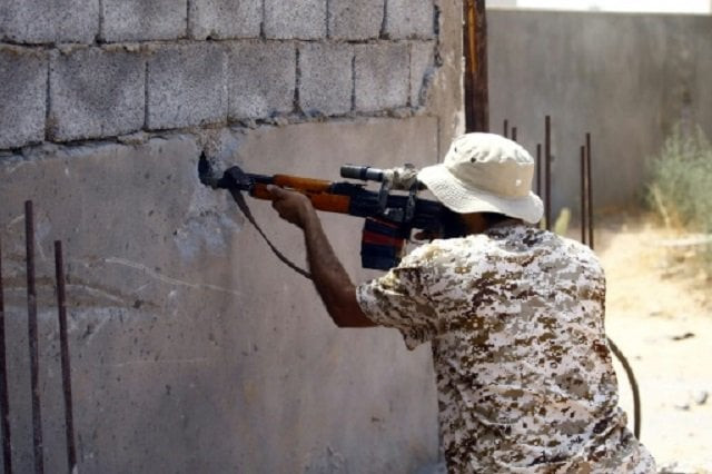 a fighter loyal to the internationally recognised libyan government of national accord photo afp a fighter loyal to the internationally recognised libyan government of national accord photo afp