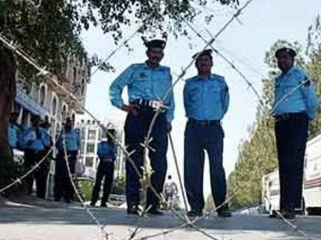 islamabad police photo express islamabad police photo express
