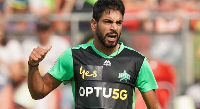 haris rauf apologises for cut throat celebration in bbl haris rauf apologises for cut throat celebration in bbl