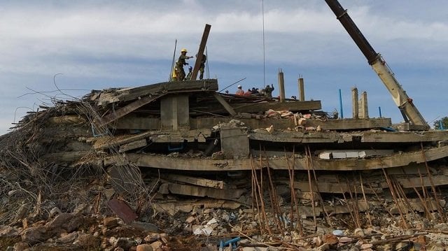 there are an estimated 200 000 construction workers in cambodia most unskilled reliant on day wages and not protected by union rules according to the international labour organization photo afp