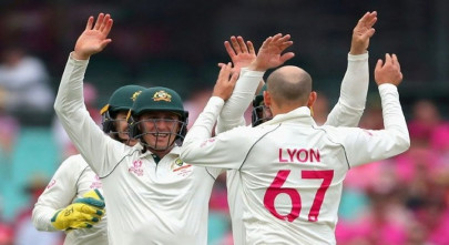aussies take control of new zealand test after lyon takes five aussies take control of new zealand test after lyon takes five