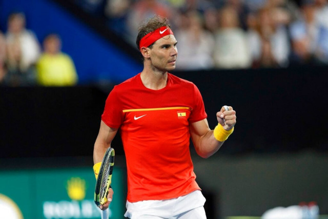 it was his first match since he spearheaded spain 039 s davis cup title on home soil alongside bautista agut in november photo afp