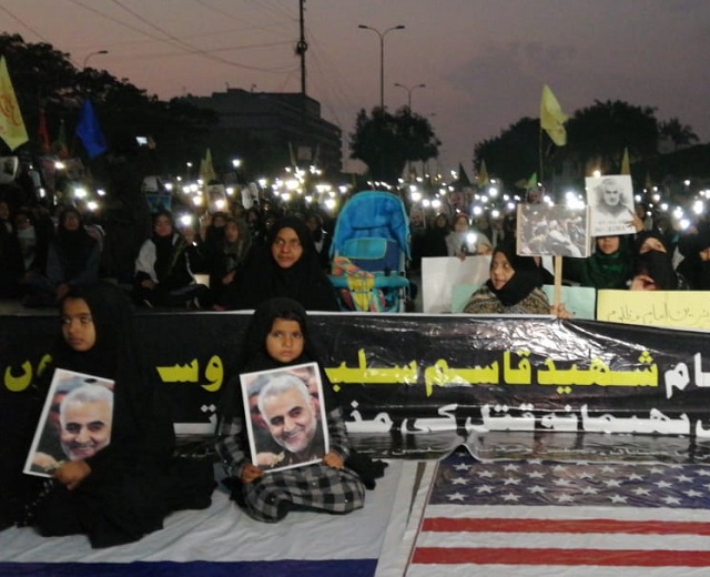 the rally marched towards us consulate the route to which was blocked by containers photo express