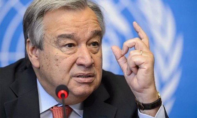 039 the new year has begun with our world in turmoil 039 says un secretary general antonio guterres photo afp file