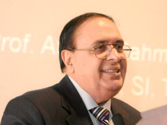 former hec chairperson dr attaur rehman photo file former hec chairperson dr attaur rehman photo file