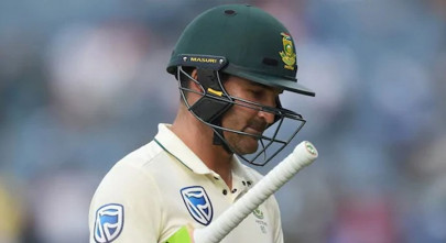 south africa s elgar adamant he didn t hit ball after controversial dismissal south africa s elgar adamant he didn t hit ball after controversial dismissal