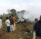 two pilots martyred as paf training aircraft crashes near mianwali