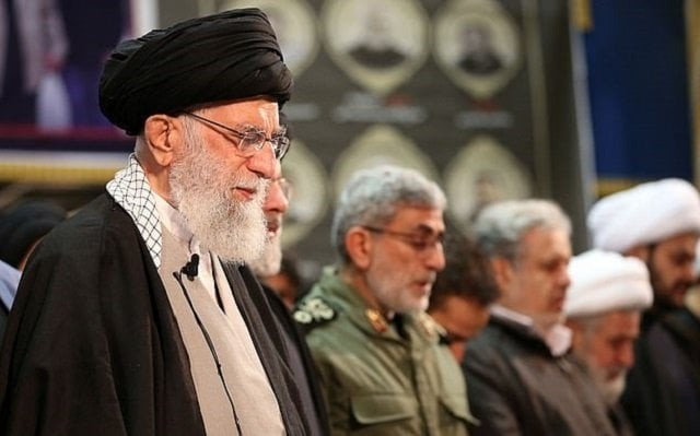 iranian supreme leader ayatollah ali khamenei pictured in tehran yesterday has called for a direct attack on us interests following the death of qassem soleimani photo anadolu agency iranian supreme leader ayatollah ali khamenei pictured in tehran yesterday has called for a direct attack on us interests following the death of qassem soleimani photo anadolu agency