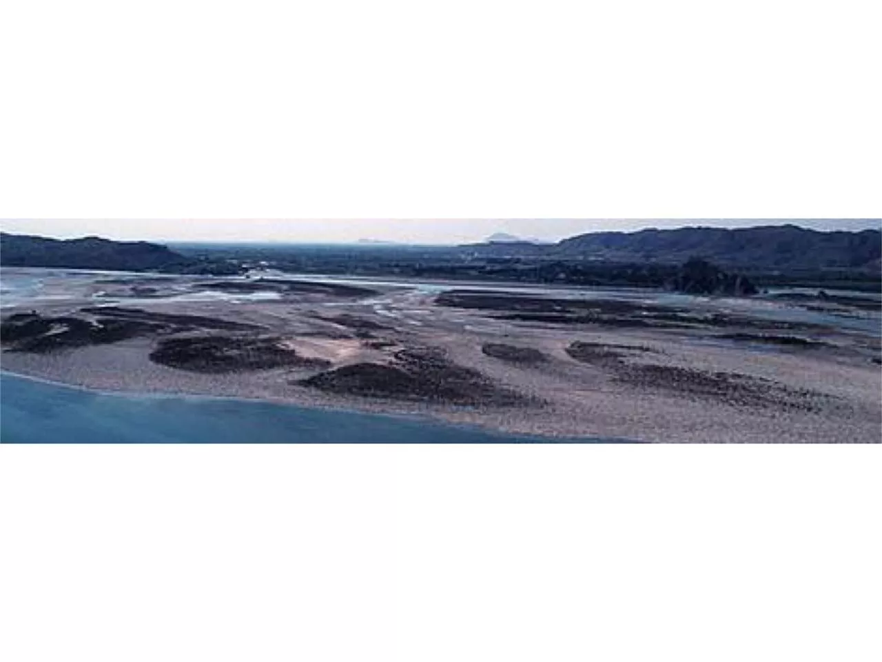 a wwf image of the indus delta a wwf image of the indus delta