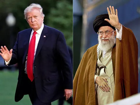 president donald trump and iran 039 s supreme leader ayatollah khamenei photo file president donald trump and iran 039 s supreme leader ayatollah khamenei photo file