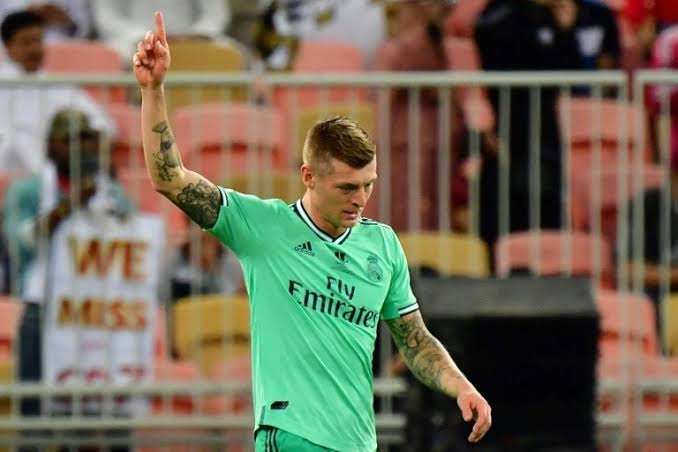 kroos caught valencia goalkeeper jaume domenech napping with a brilliant instinctive strike before isco made it two and luka modric added a classy third from a curling finish with the outside of his foot photo afp