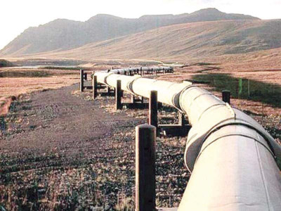 rs10b package prepared to lay pipeline in k p