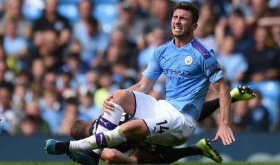 guardiola won t rush back improving laporte