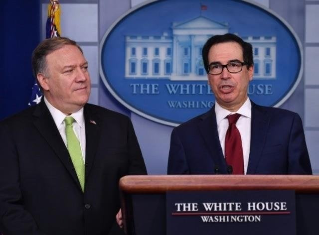 the united states piled new sanctions on iran s already crippled economy friday and defended the killing of a top iranian leader saying he had been planning an imminent attack on us embassies photo afp the united states piled new sanctions on iran s already crippled economy friday and defended the killing of a top iranian leader saying he had been planning an imminent attack on us embassies photo afp